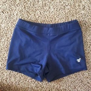Varsity Spirit blue spandex